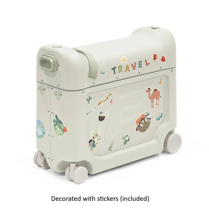 Kørbar børnekuffert - Stokke JetKids BedBox Sea Green