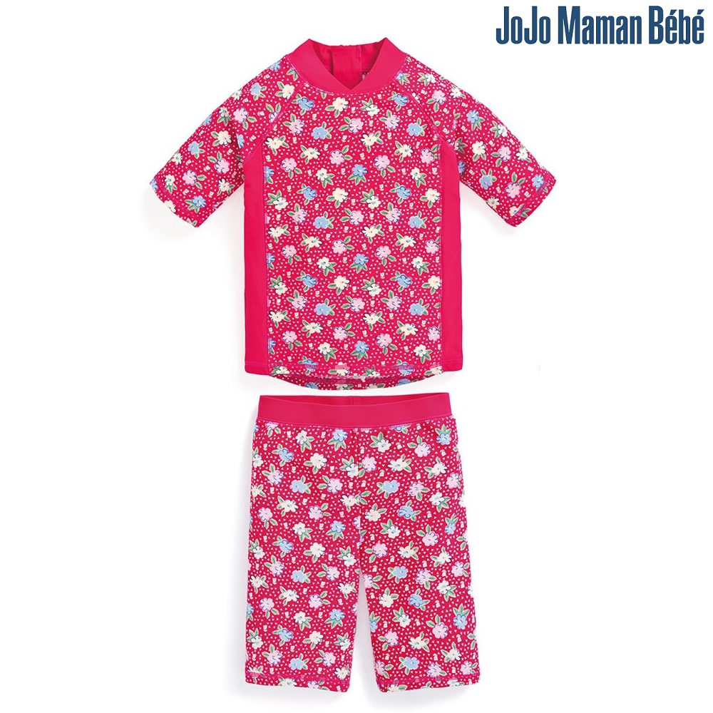 UV trøje og UV shorts Jojo Maman Bebe Strawberry