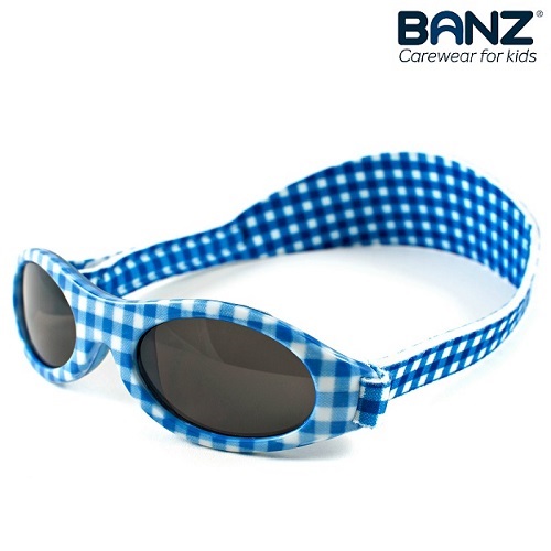 Solbriller til børn KidzBanz Blue Checkers