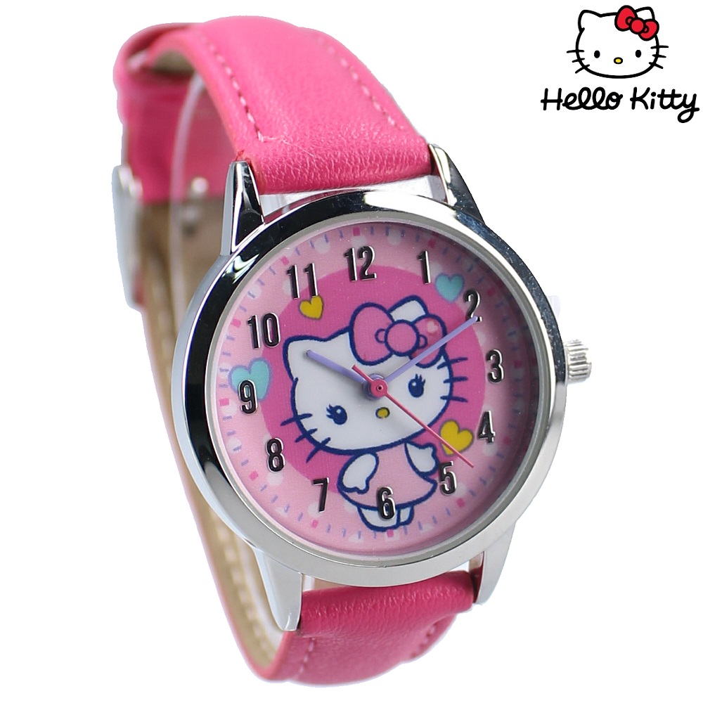 Børneur Hello Kitty Kids Time Fuchsia