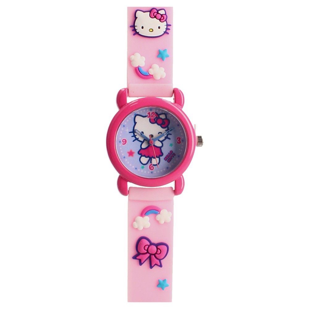 Børneur Hello Kitty Kids Time Pink