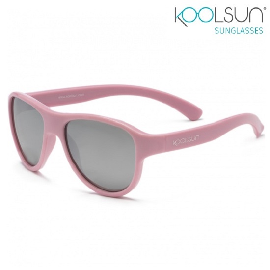 Solbriller børn Koolsun Air Phantom Blush Pink