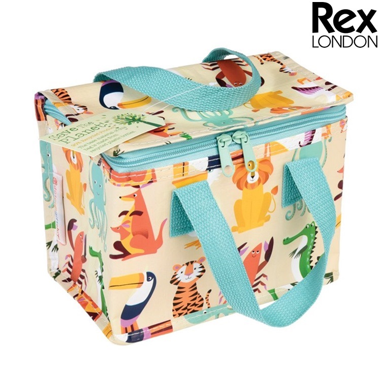 Lille køletaske Rex London Lunch Bag Wild Animals
