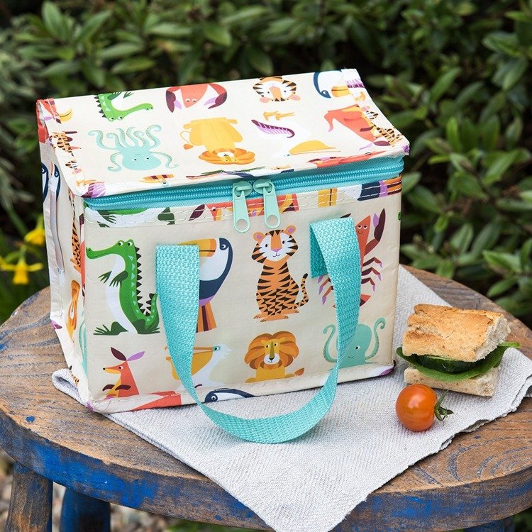 Lille køletaske Rex London Lunch Bag Wild Animals