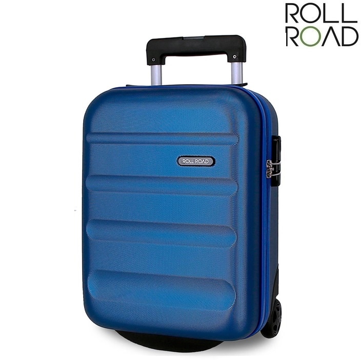 Lille kuffert til børn Roll Road Flex Mini Blue