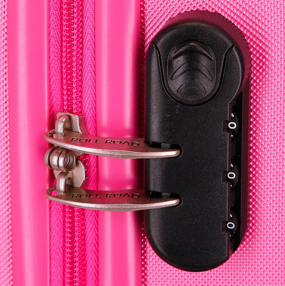 Lille kuffert - Roll Road Flex Mini Pink