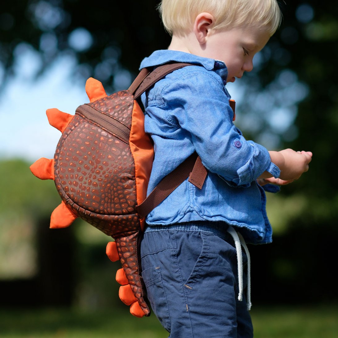 Rygsæk børn LittleLife Dino brun