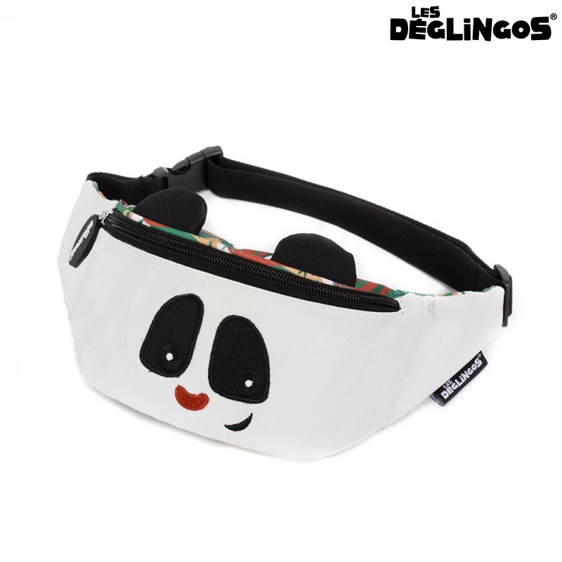 Bæltetaske og mavetaske børn Les Deglingos Panda
