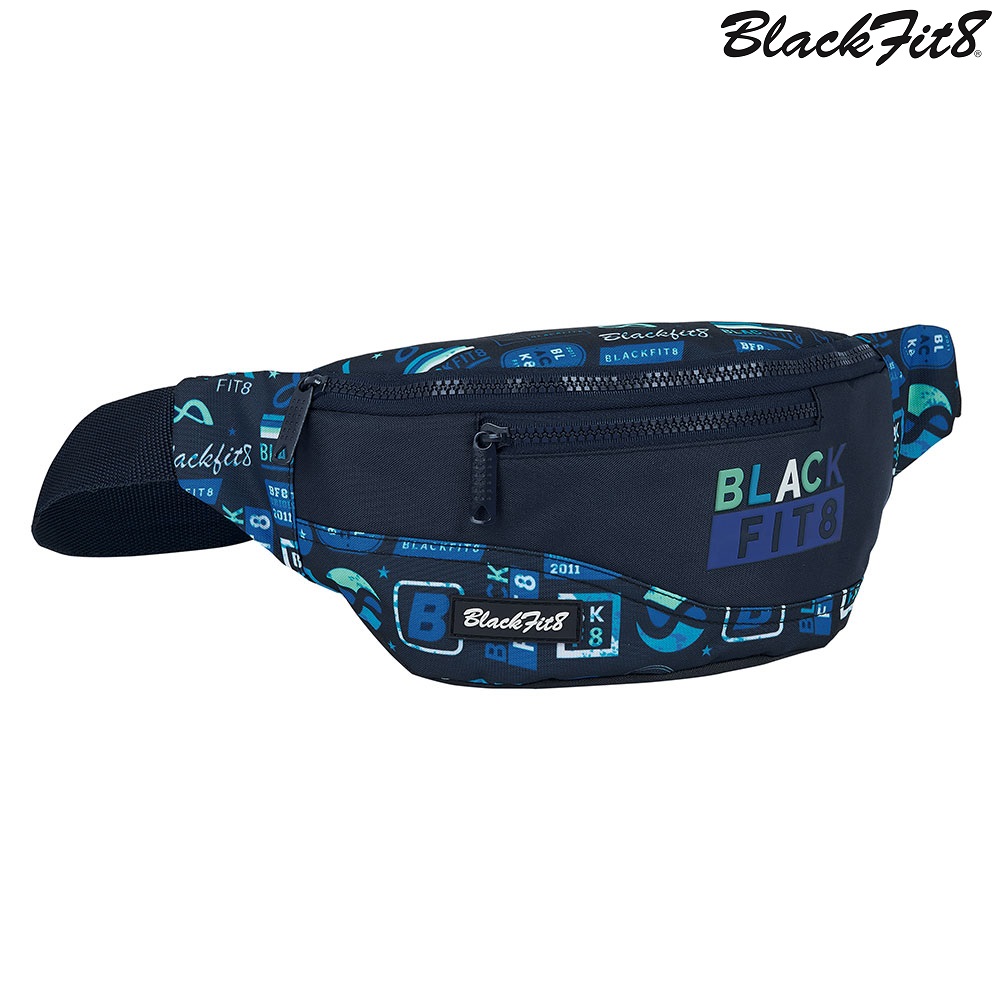Bæltetaske til børn Blackfit8 Logos Retro
