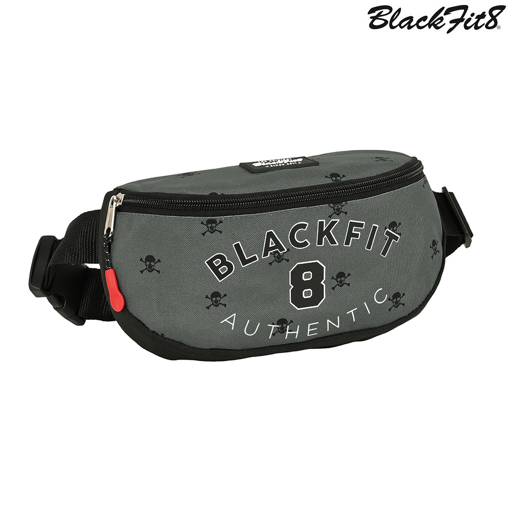 Bæltetaske til børn Blackfit8 Skull