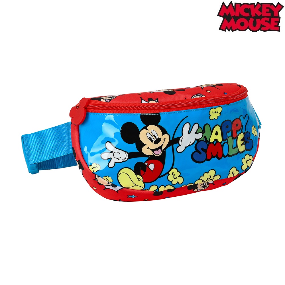 Bæltetaske til børn Mickey Mouse Smiles