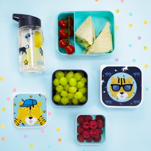 Klæbrig videnskabelig Delvis Madkasse til børn - Prêt Eat Drink Repeat Tiger | Smalltraveller.dk
