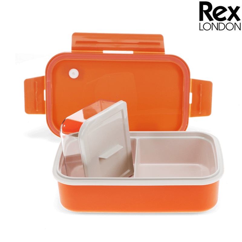 Madkasse til børn - Rex London Lunch Box Orange