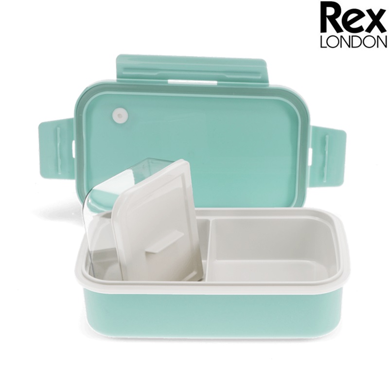 Madkasse til børn - Rex London Lunch Box Pale Blue