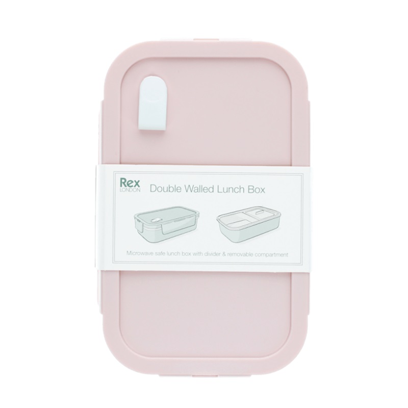Madkasse til børn - Rex London Lunch Box Pink