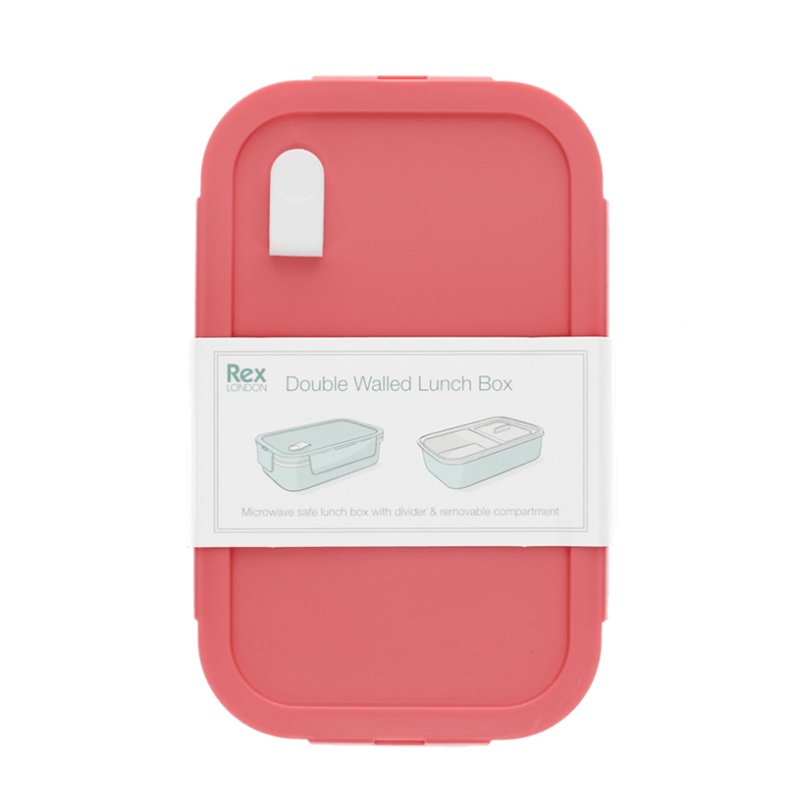 Madkasse til børn - Rex London Lunch Box Rose Pink