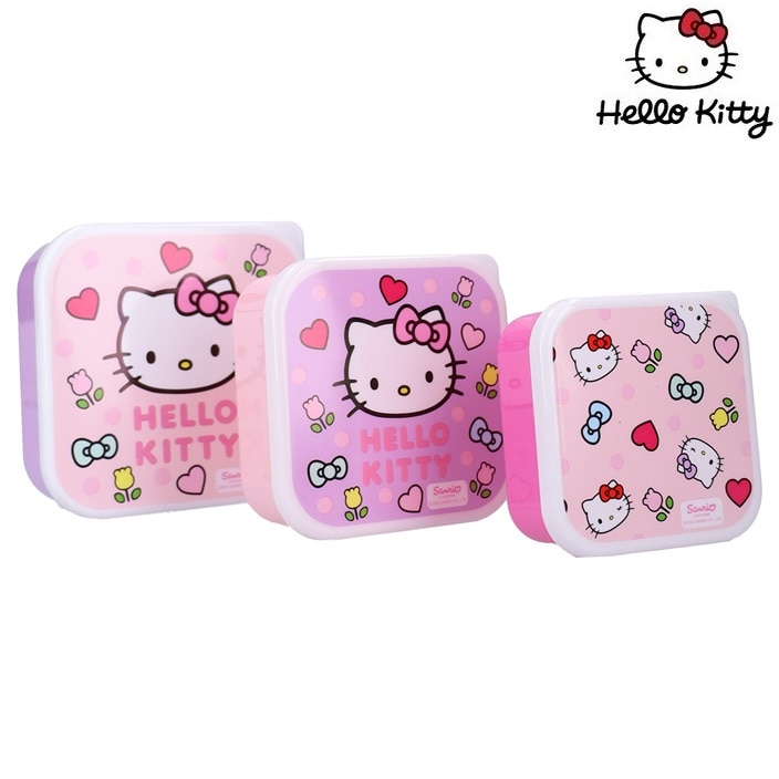 Snackbokse til børn Hello Kitty Fresh Bites