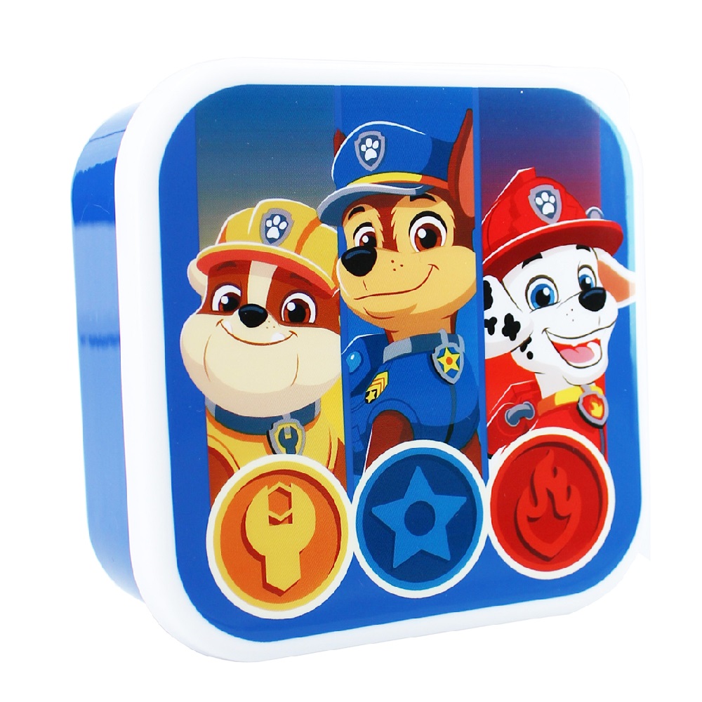 Set med små matlådor för barn Paw Patrol Fresh Bites