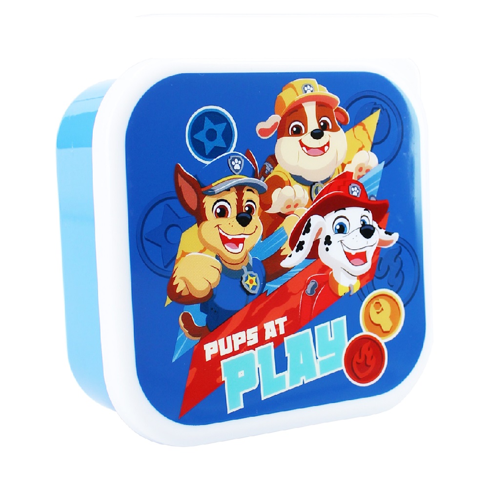 Set med små matlådor för barn Paw Patrol Fresh Bites