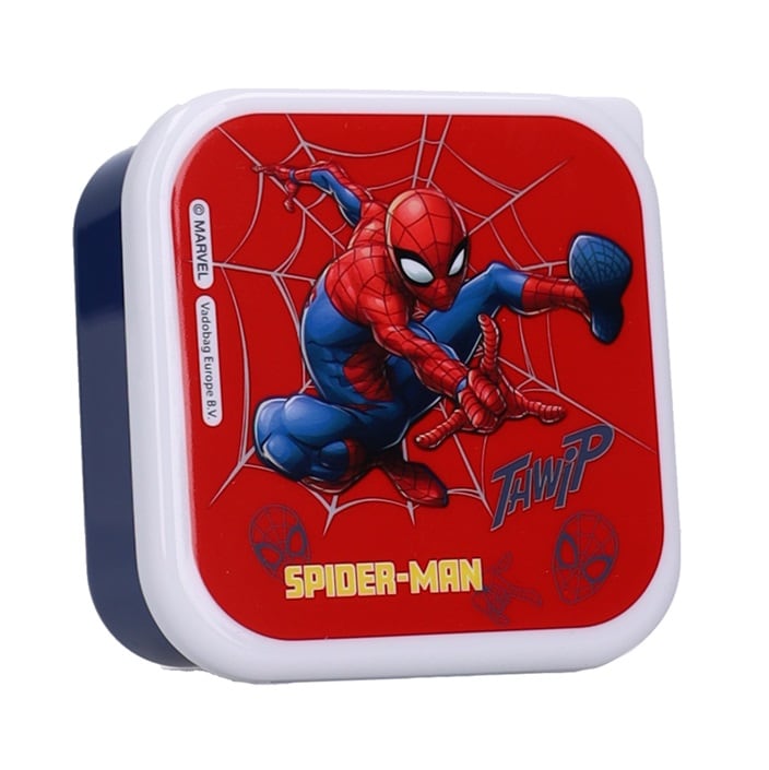 Snackbokse til børn Spiderman Fresh Bites