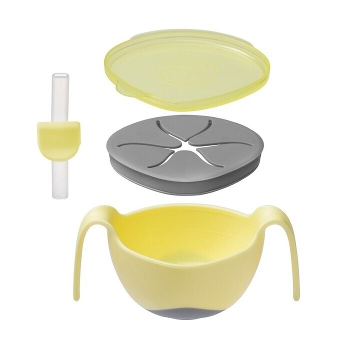 Børneskål - B.box Bowl and Straw Banana Split