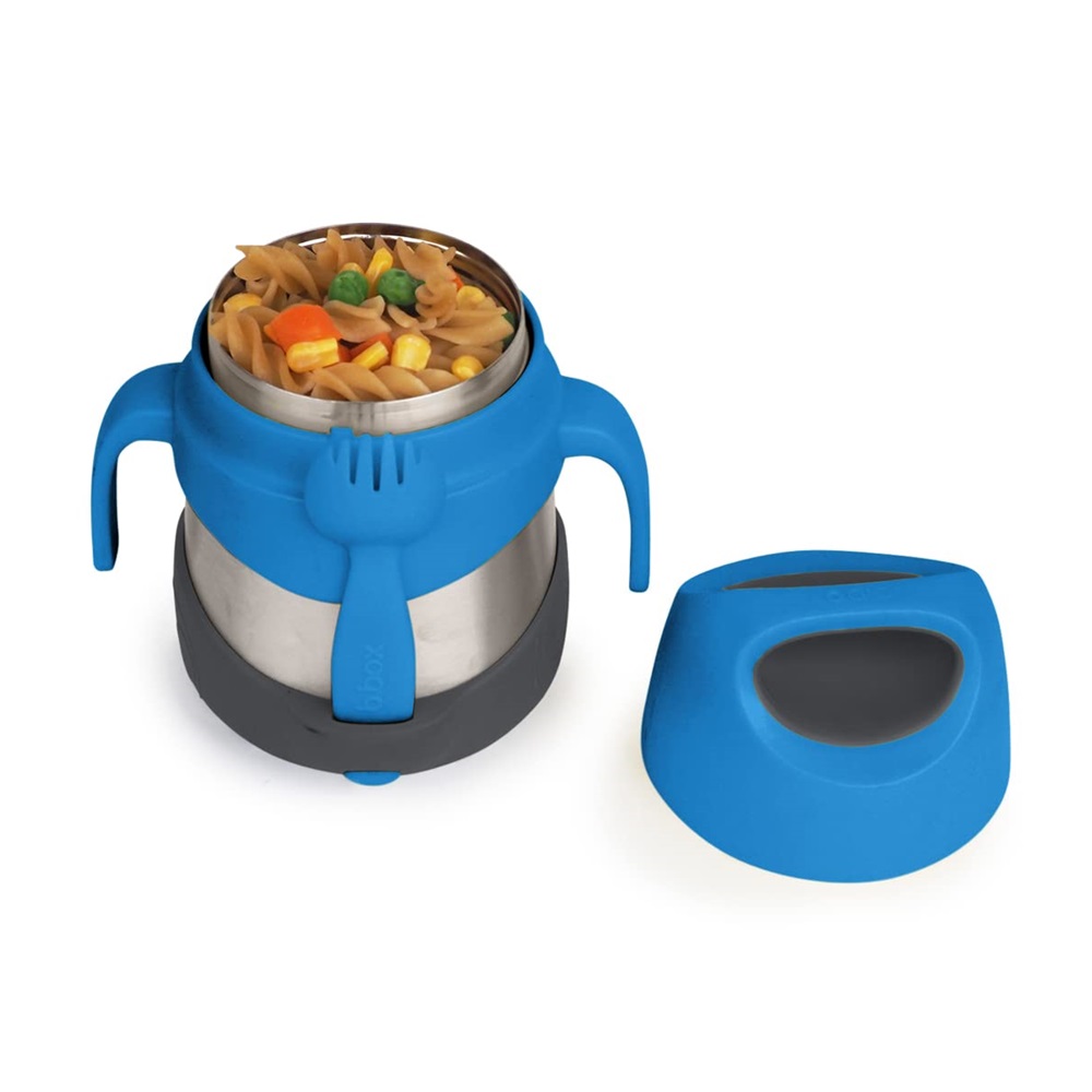 Termo madkasse til børn B.box Insulated Food Jar Blue Slate