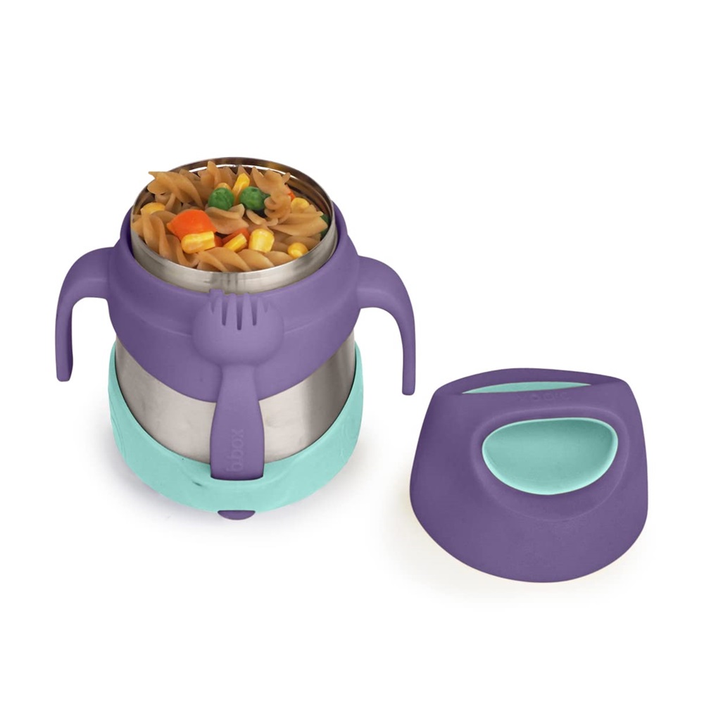 Termo madkasse til børn B.box Insulated Food Jar Lilac Pop Termo madkasse til børn B.box Insulated Food Jar Lilac Pop