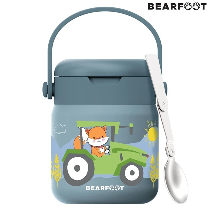 Madtermoflaske til børn Bearfoot Tractor