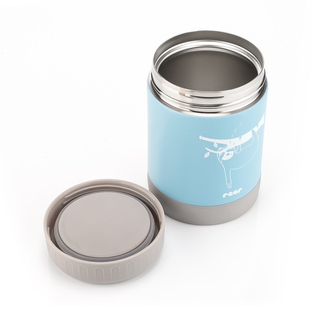 Termo madkasse til børn Reer ColourDesign Ligth Blue