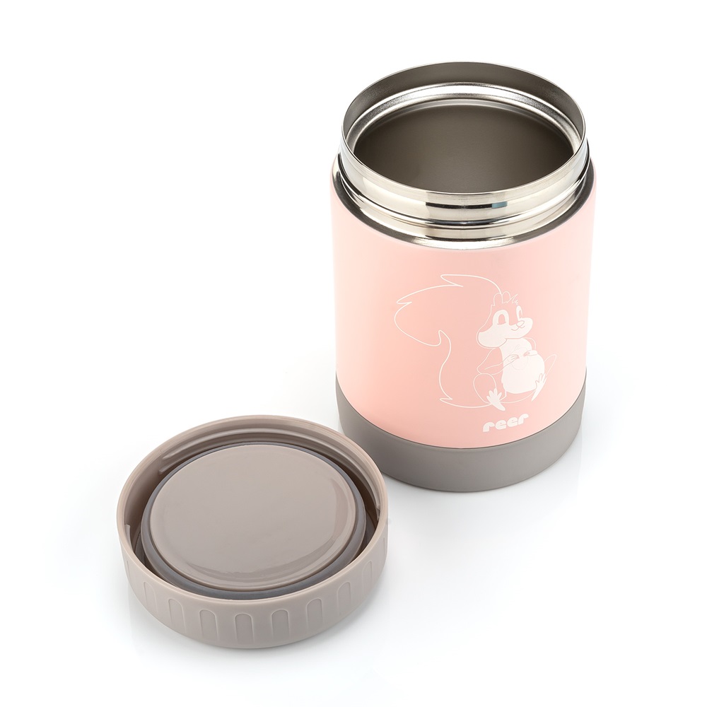 Termo madkasse til børn Reer ColourDesign Ligth Pink