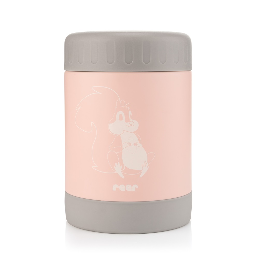 Termo madkasse til børn Reer ColourDesign Ligth Pink