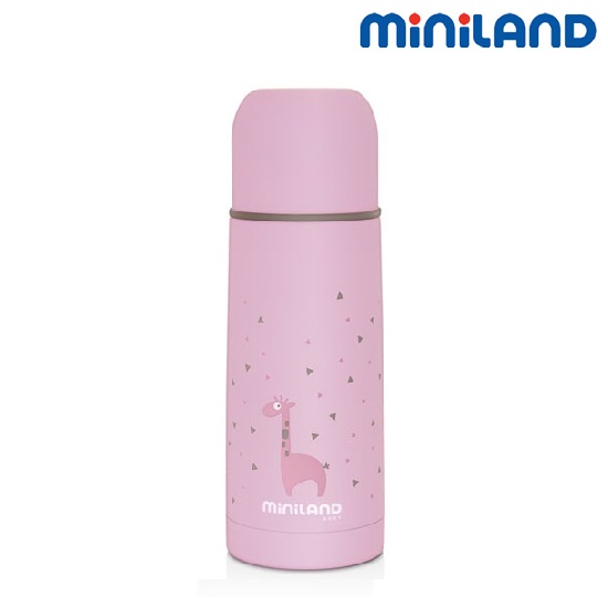 Termoflaske Miniland Silky lyserød