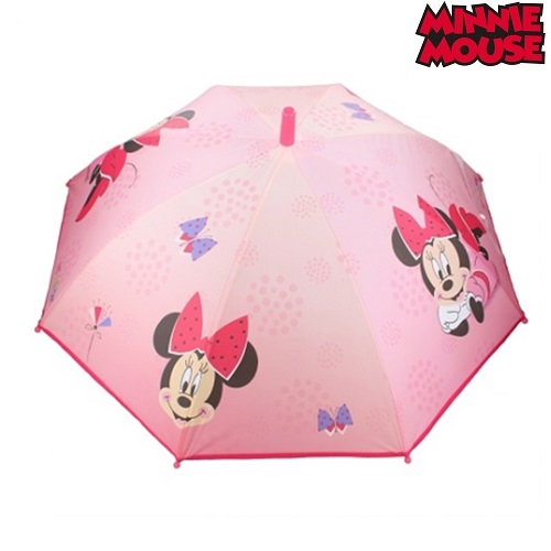 Paraply til børn Minnie Mouse Don't Worry About Rain