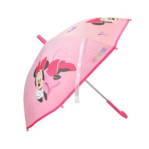 Paraply til børn Minnie Mouse Don't Worry About Rain