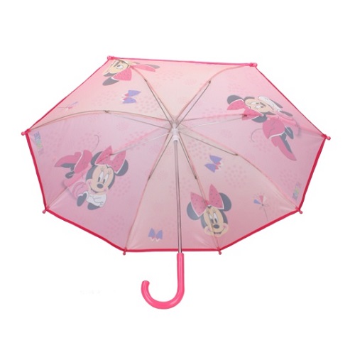 Paraply til børn Minnie Mus lyserød