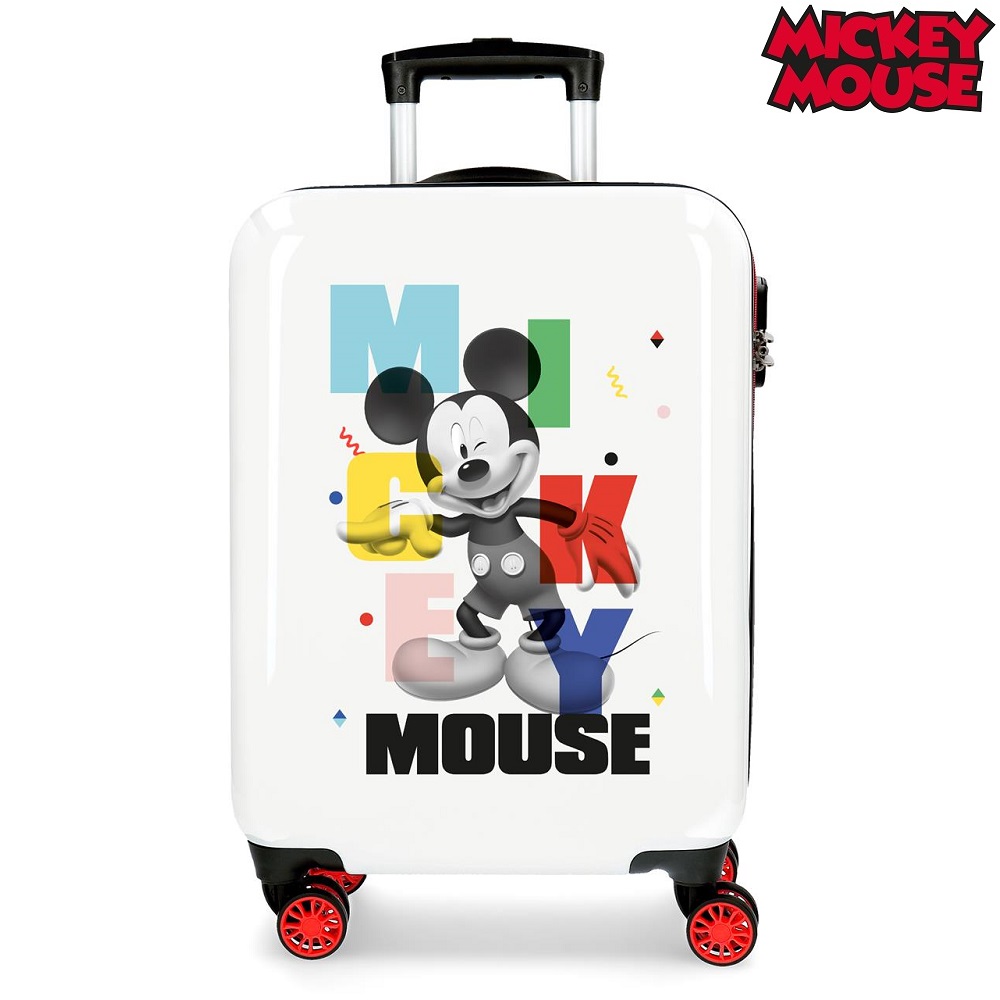 Kuffert til børn Mickey Mouse Party