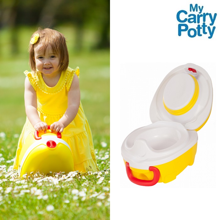 Rejsepotte My Carry Potty Bærbar potte gul