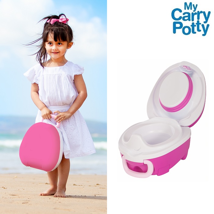 Rejsepotte My Carry Potty lyserød
