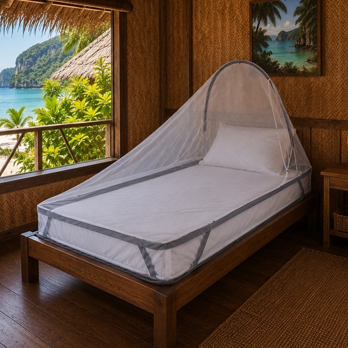 Myggenet og insektnet til seng Lifesystems Arc Mosquito Net Single