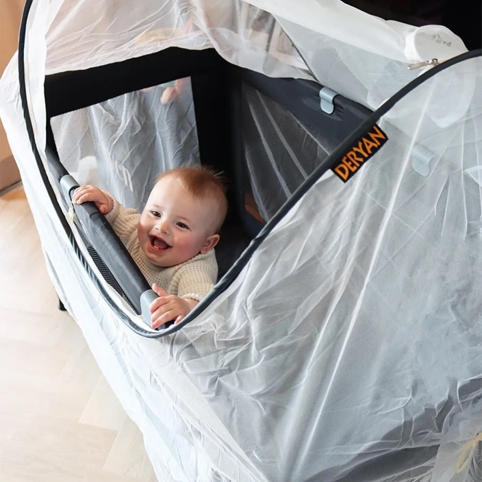 Myggenet til seng - Deryan Pop-up
