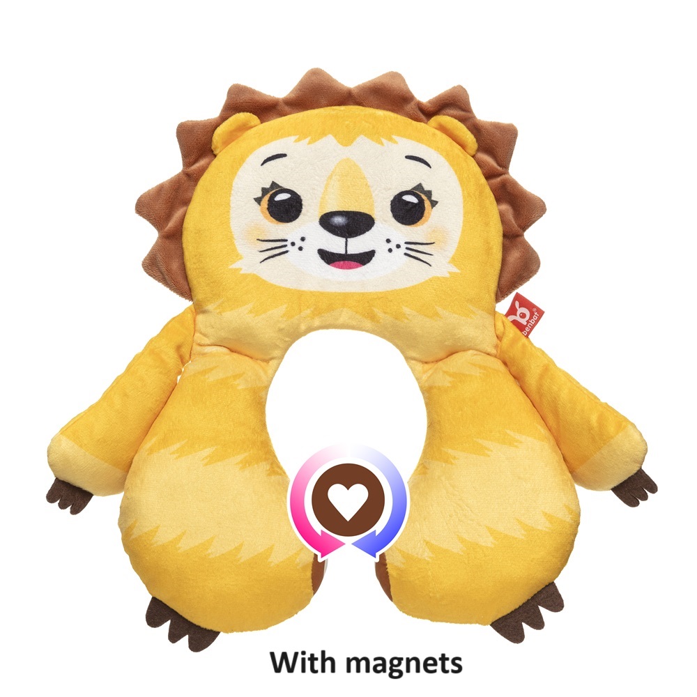 Nakkepude til børn Benbat Travel Toy Pillow Amadeus Lion