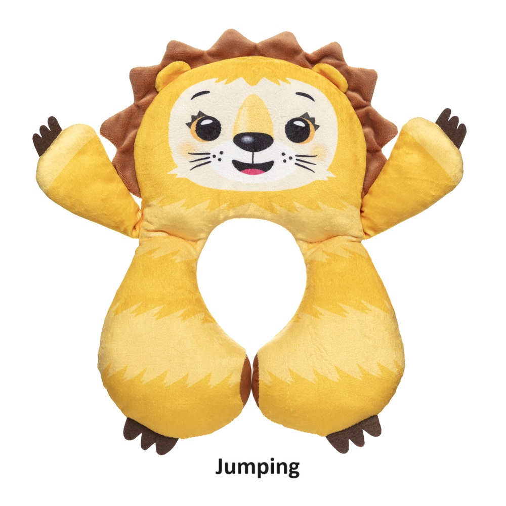 Nakkepude til børn Benbat Travel Toy Pillow Amadeus Lion