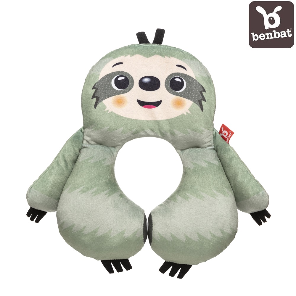 Nakkepude til børn Benbat Travel Toy Pillow Luciano Sloth
