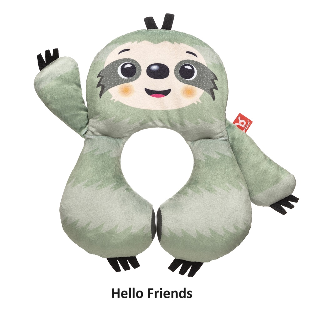 Nakkepude til børn Benbat Travel Toy Pillow Luciano Sloth