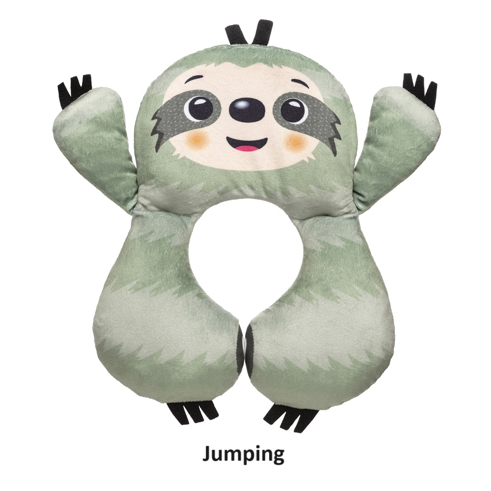 Nakkepude til børn Benbat Travel Toy Pillow Luciano Sloth