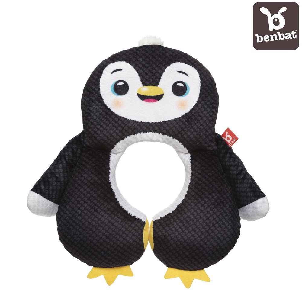 Nakkepude til børn Benbat Travel Toy Pillow Mark Penguin