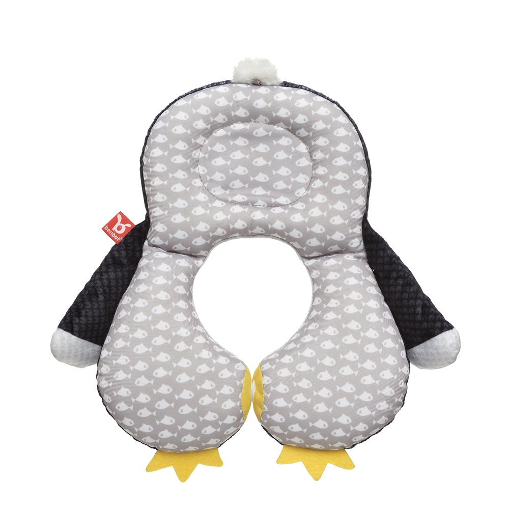 Nakkepude til børn Benbat Travel Toy Pillow Mark Penguin