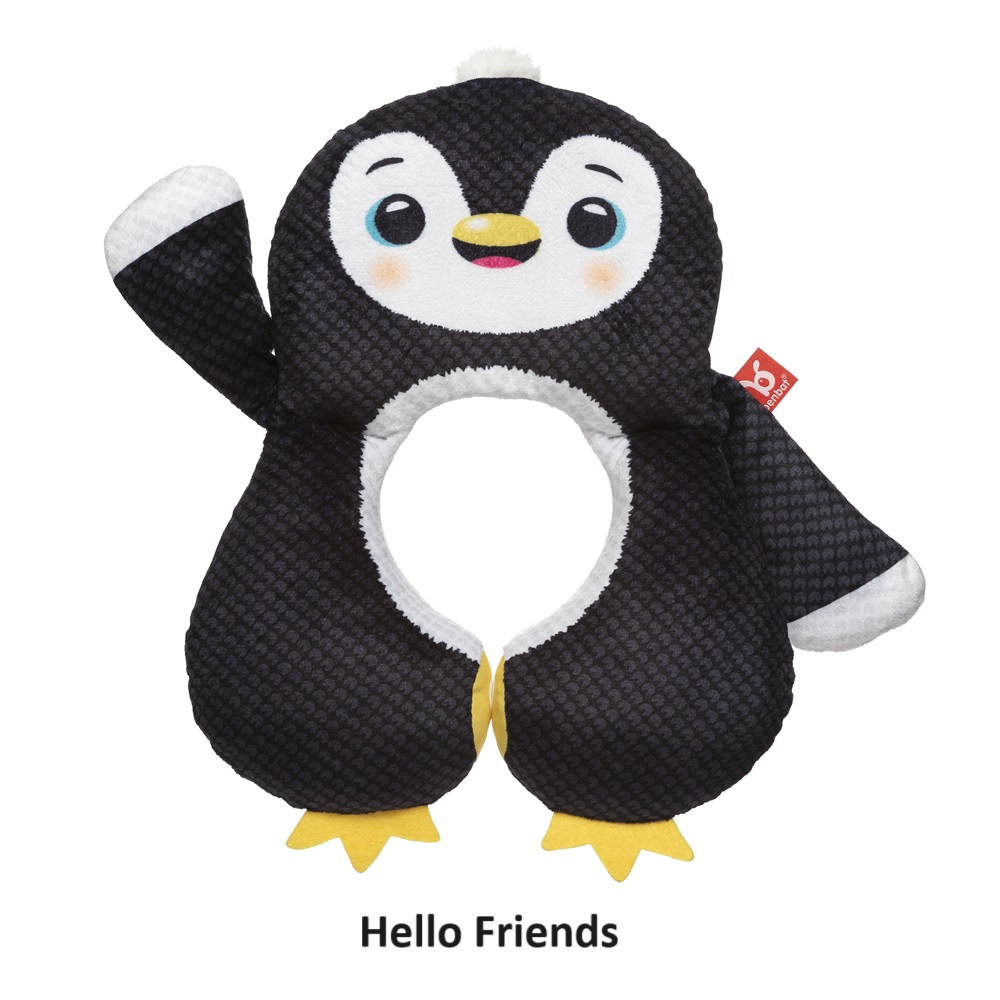 Nakkepude til børn Benbat Travel Toy Pillow Mark Penguin