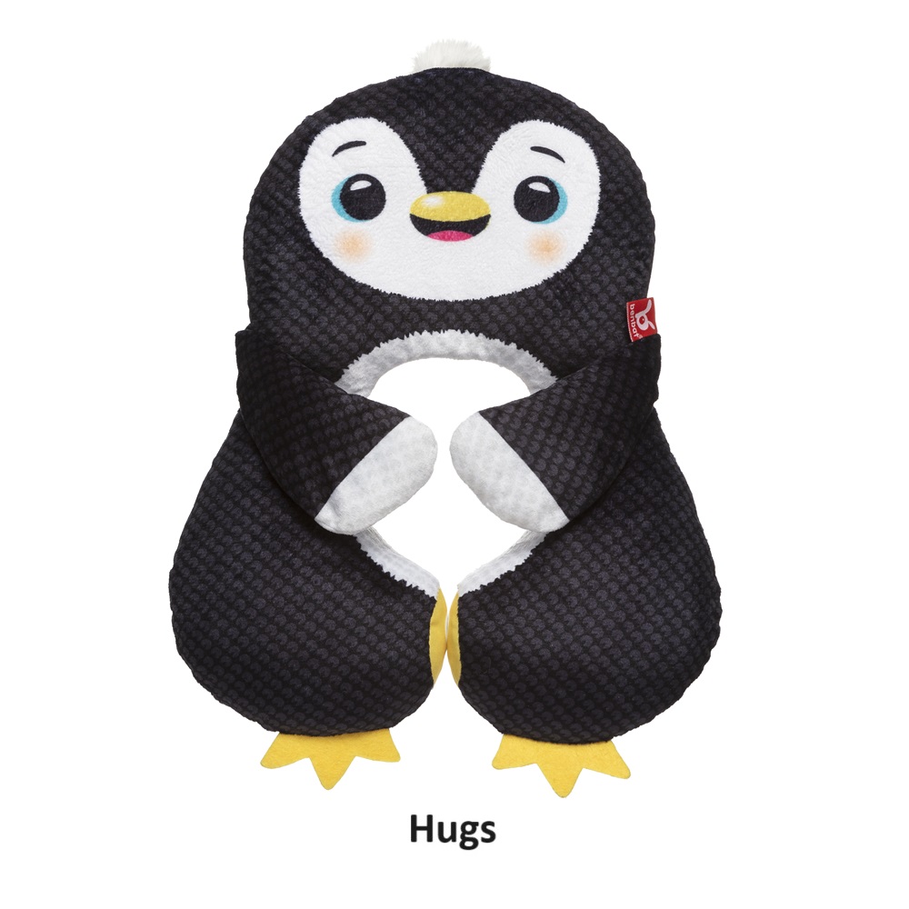 Nakkepude til børn Benbat Travel Toy Pillow Mark Penguin