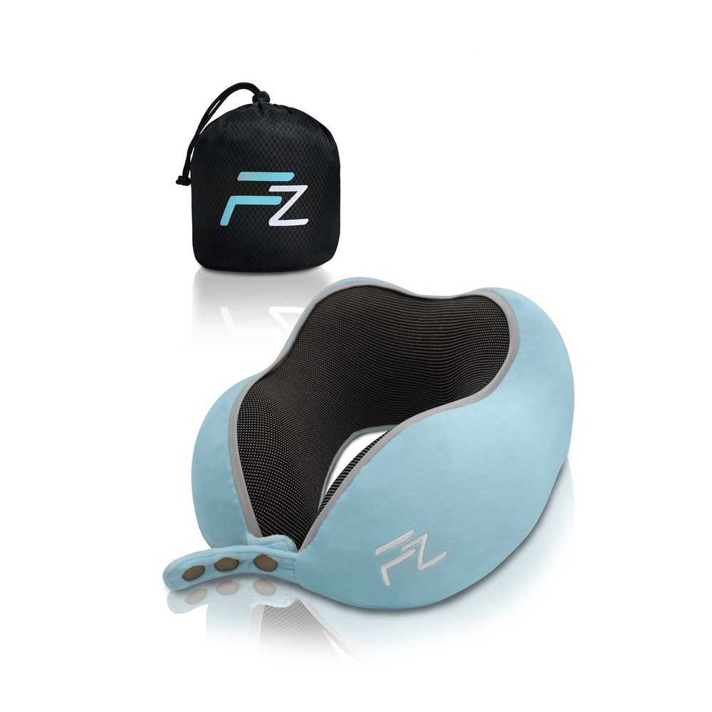 Nakkepude til børn Flowzoom Comfy Kids Blue Small